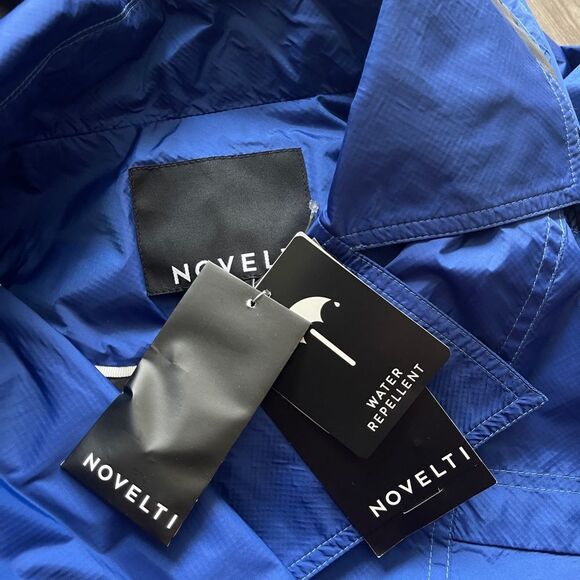NOVELTI Rain Jacket Royal Blue NEW - Picture 4 of 4